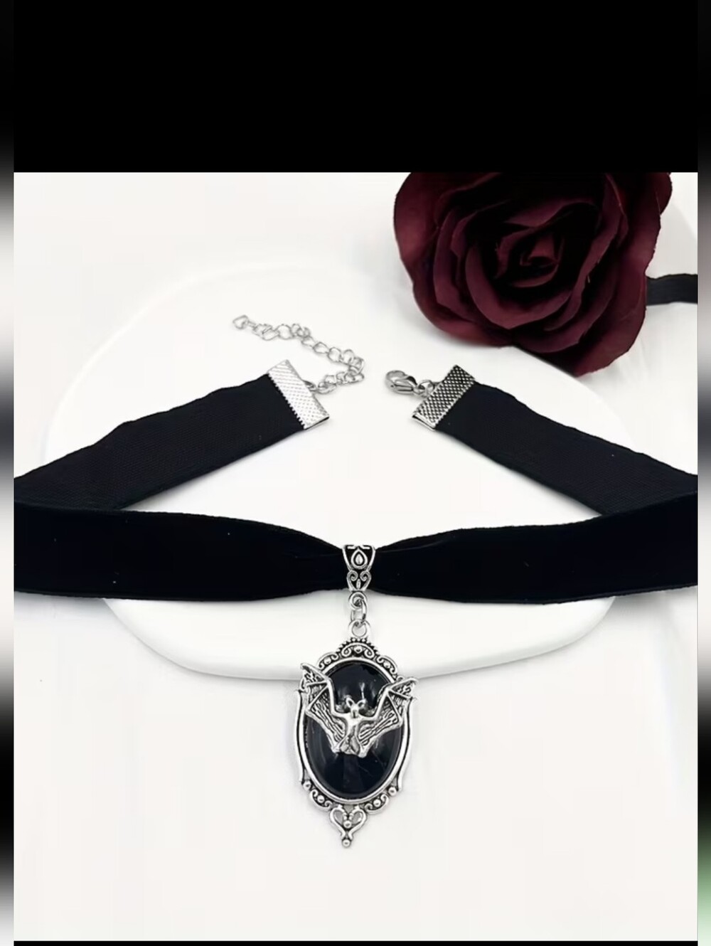 Black Velvet Gothic Choker